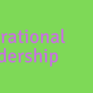 Coaching & facilitating operational leadership development programme